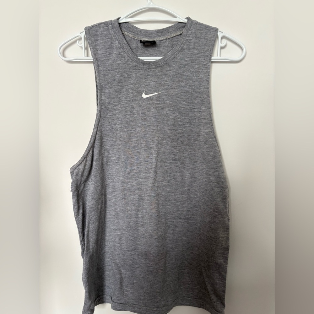 Grey Nike tank